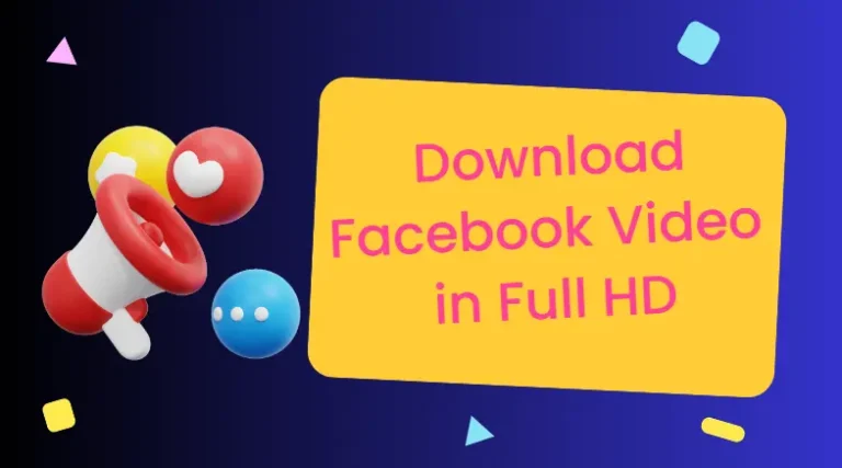 download facebook video in full hd